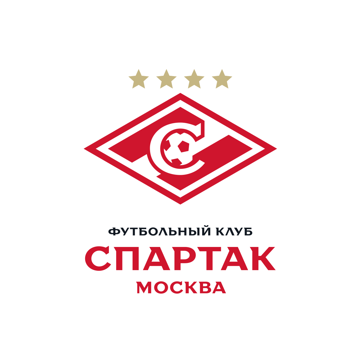 The new logo of FC Spartak Moscow