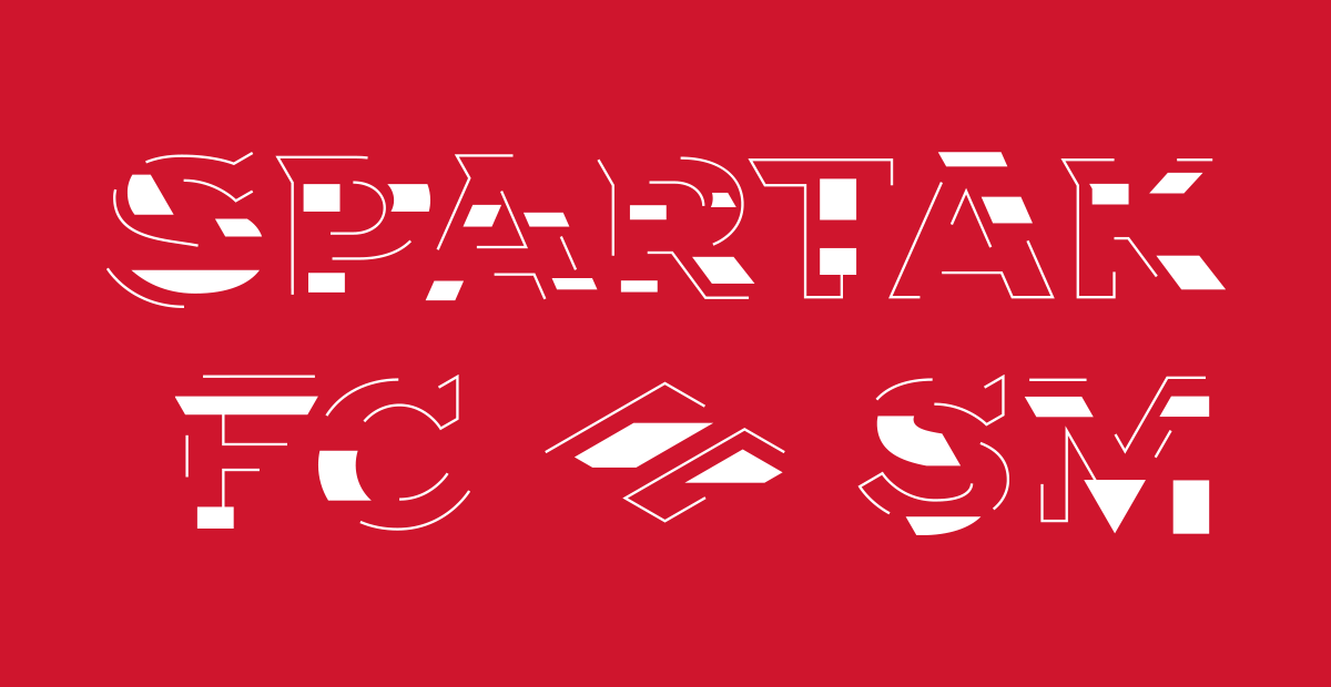 The new logo of FC Spartak Moscow