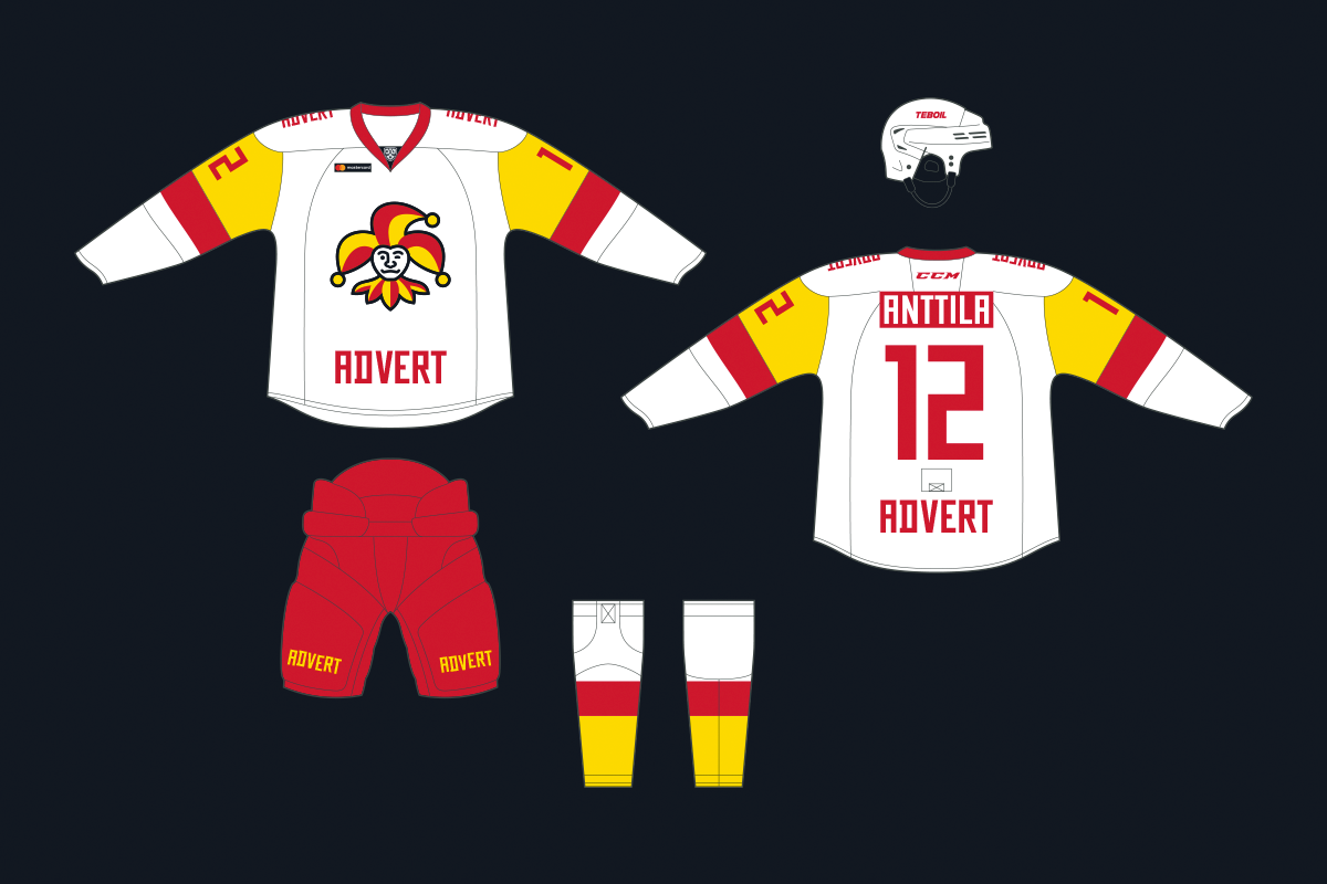 KHL - These Jokerit's preseason jerseys are amazing. (📷